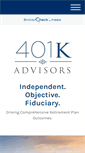 Mobile Screenshot of 401kadvisorschicago.com